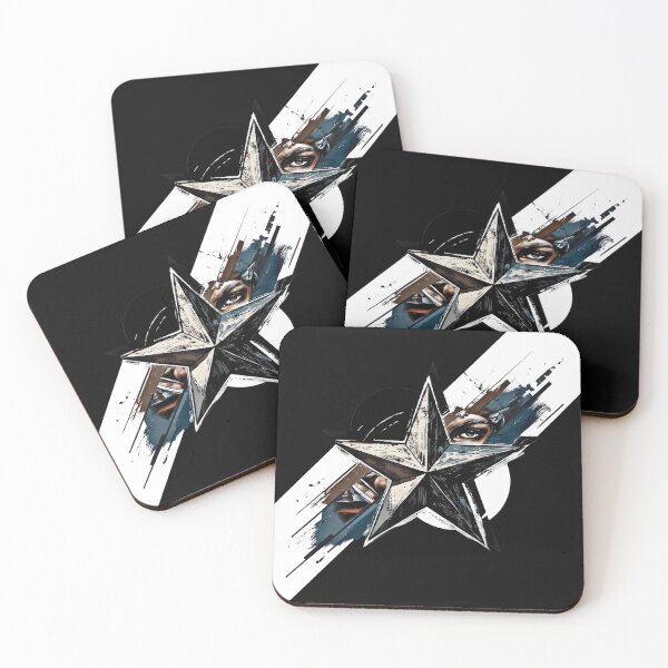 Item preview, Grunge star design designed and sold by clarazen.