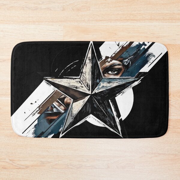 Item preview, Grunge star design designed and sold by clarazen.