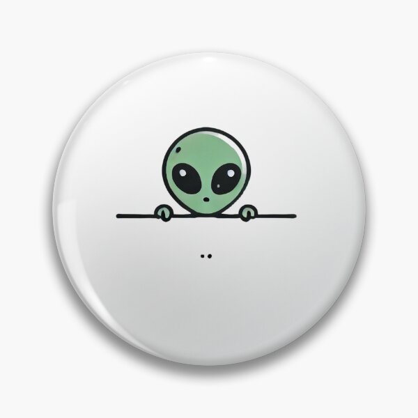 Item preview, Peaking Alien Art designed and sold by Planetporridge.
