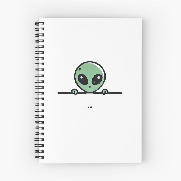 Item preview, Peaking Alien Art designed and sold by Planetporridge.