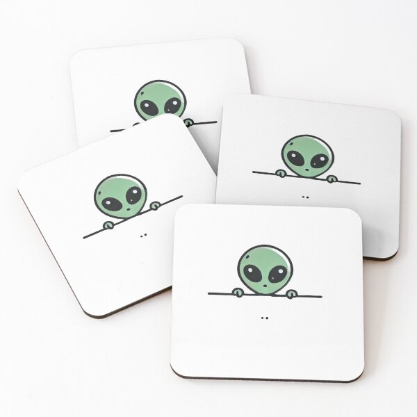 Item preview, Peaking Alien Art designed and sold by Planetporridge.