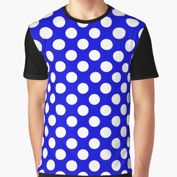 Elegant Extra Large Black on Red Polka Dots Polka Dots Graphic T-Shirt | Redbubble