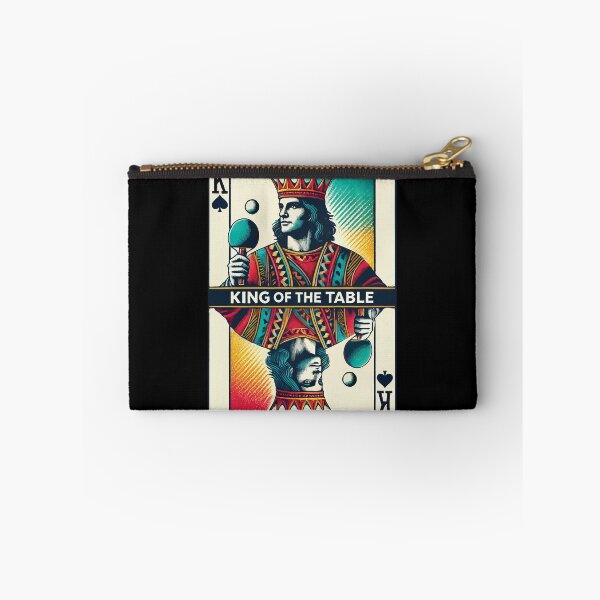Item preview, Retro Playing Card Table Tennis King designed and sold by LuminOrb.