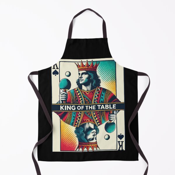 Item preview, Retro Playing Card Table Tennis King designed and sold by LuminOrb.