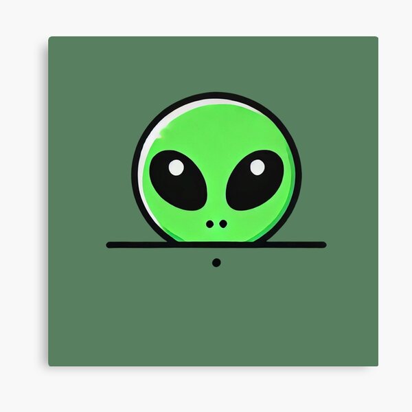 Item preview, Funny Peaking Alien designed and sold by Planetporridge.