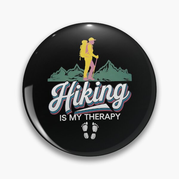 Item preview, Hiking is my therapy - Hiking - Wanderlust - Wander often - Wander always designed and sold by JansenGS.