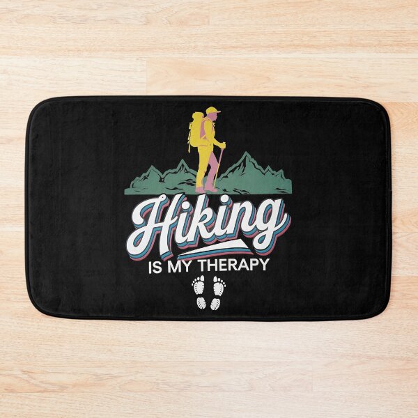 Item preview, Hiking is my therapy - Hiking - Wanderlust - Wander often - Wander always designed and sold by JansenGS.
