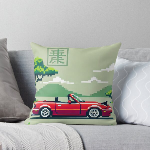 Artikelvorschau, Mazda MX5 Miata JDM Pixel Art entworfen und verkauft von Stefan Slater.