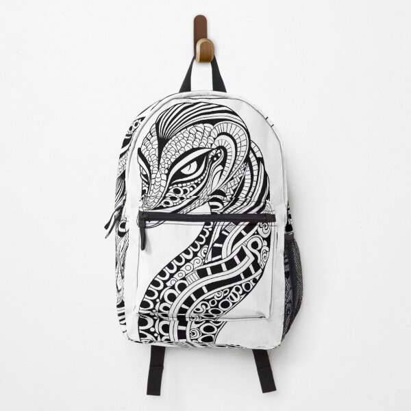 Item preview, Snake #5 Coloring Page Pattern designed and sold by DavidColoring.
