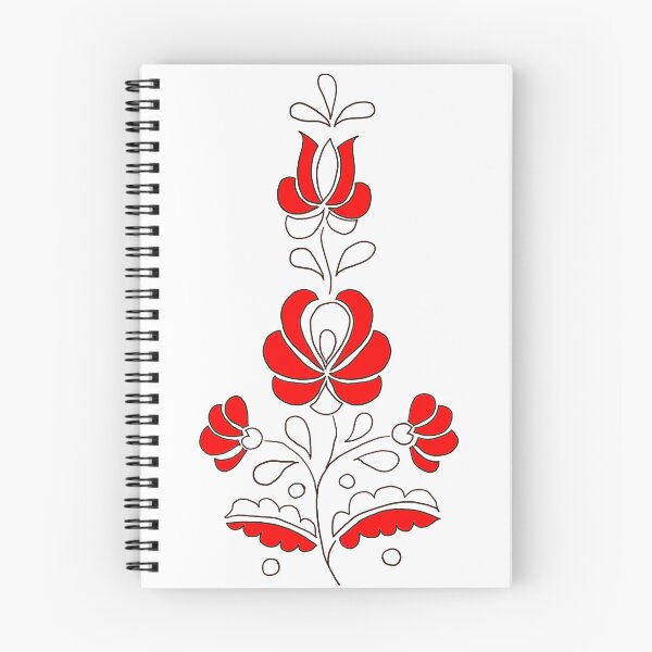 Item preview, Traditional hungarian flower pattern designed and sold by Chino20.
