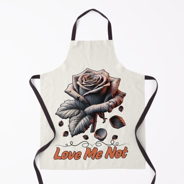 Item preview, Love Me Not - Elegant Gothic Rose Design designed and sold by Dantin.