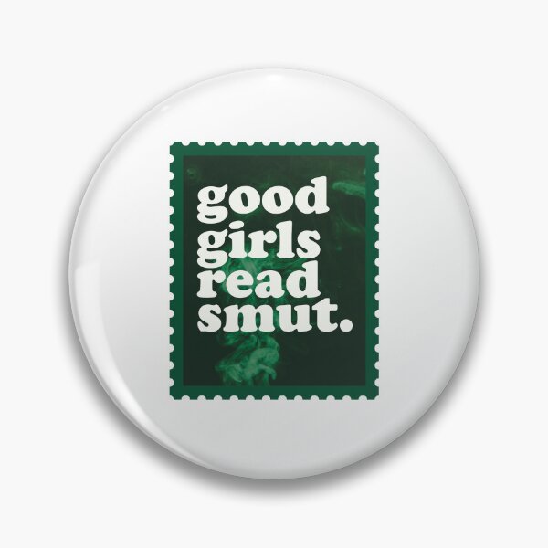 Item preview, Good Girls Read Smut Stamps for Booklovers Green Bookish designed and sold by StickyBook.