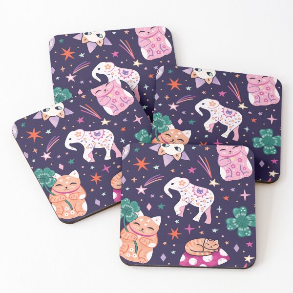 Item preview, Lucky Cat Charms designed and sold by CarlyWatts.
