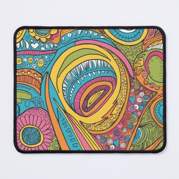 Item preview, Zentangle art, multicolor, № 4 designed and sold by Art in Bloom.