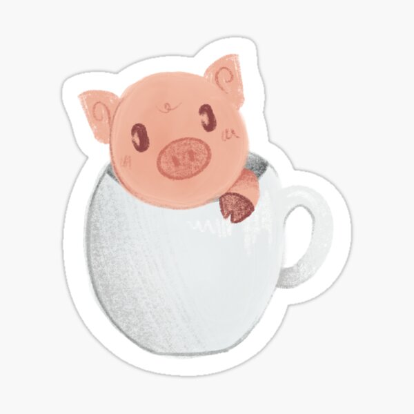 Item preview, Teacup Pig designed and sold by lawtrott.