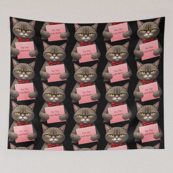 Item preview, Sarcastic Valentines Cat designed and sold by Tw1nsAIArt.