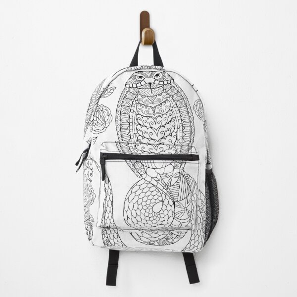 Item preview, Snake #12 Coloring Page Pattern designed and sold by DavidColoring.