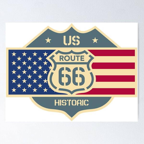 Item preview, Route 66 designed and sold by HarlienDesign.