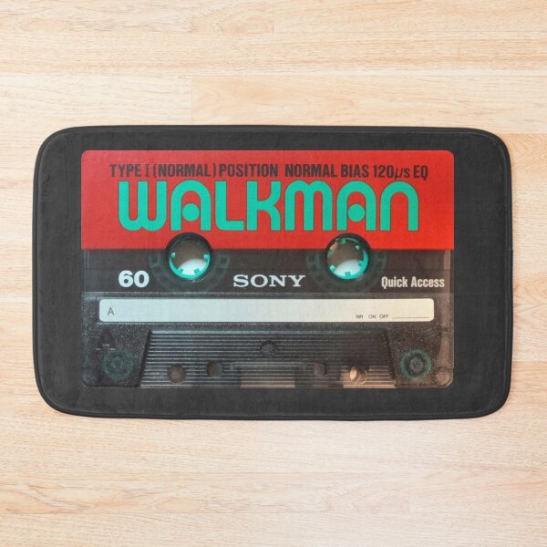 Item preview, Walkman classic red Cassette Design designed and sold by Unfound Gem.