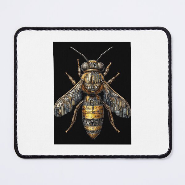 Item preview, Urban Hive: Mechanical Bee Cityscape designed and sold by Creet-Design.