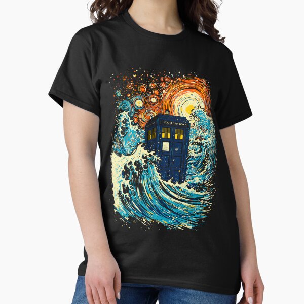 Item preview, The great kanagawa wave and the blue box-remix designed and sold by kharma zero.