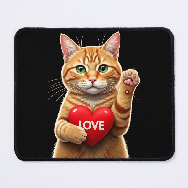 Item preview, Valentines Day Cat designed and sold by Tw1nsAIArt.