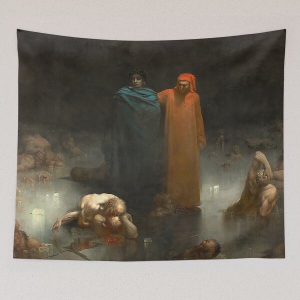 Item preview, Dante and Virgil in the Ninth Circle of Hell designed and sold by Craphe.