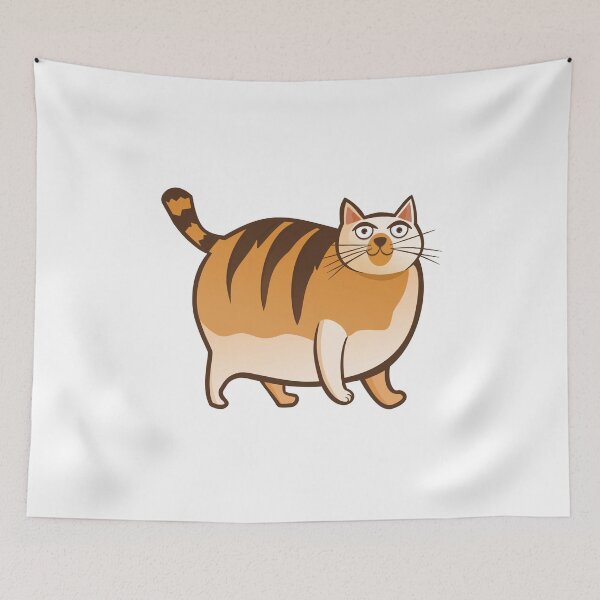 Item preview, Fat Cat vector Design  designed and sold by Vector Vibes.