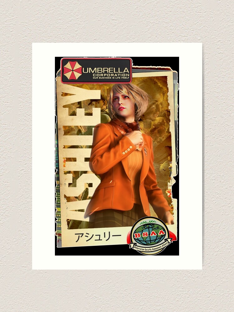 Thumbnail 2 von 3, Kunstdruck, Resident Evil Ashley Klassische Retro-Gaming-Kunst designt und verkauft von Back2Collage.