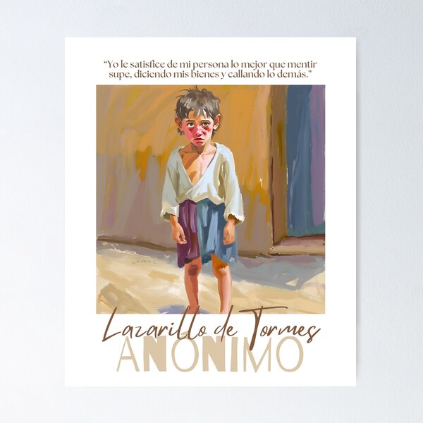 Item preview, The lie. Quote from Lazarillo de Tormes designed and sold by Filologica.