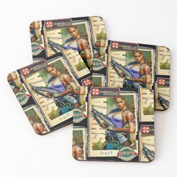 Artikelvorschau, Resident Evil Sheva Alomar Klassische Retro-Gaming-Kunst entworfen und verkauft von Back2Collage.