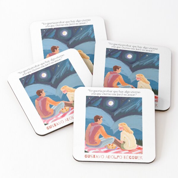 Item preview, Quotes from Gustavo Adolfo Bécquer designed and sold by Filologica.