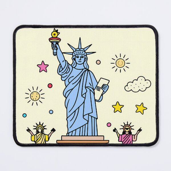 Item preview, Design Pop Art United States Statue of Liberty designed and sold by ART ATTACK ZONE.