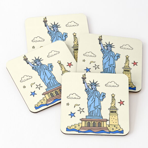 Item preview, American Pop Art United States Statue of Liberty  designed and sold by ART ATTACK ZONE.