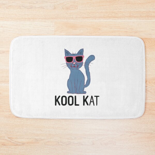 Item preview, Kool Kat, Shades On, Drama Off, Cat, cool, funnyfits70, Humor, Funny, retro, vintage, funny quotes, animal humor, designed and sold by FunnyFits70.