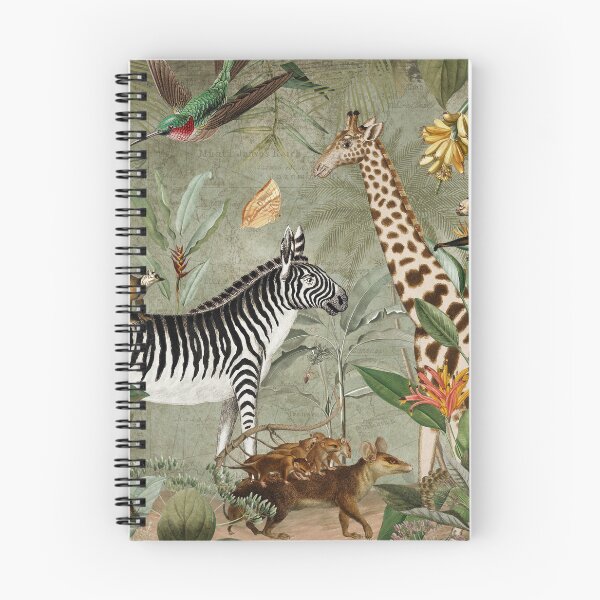 Item preview, Vintage Tropical Safari Wildlife Animals Jungle designed and sold by UtArt.