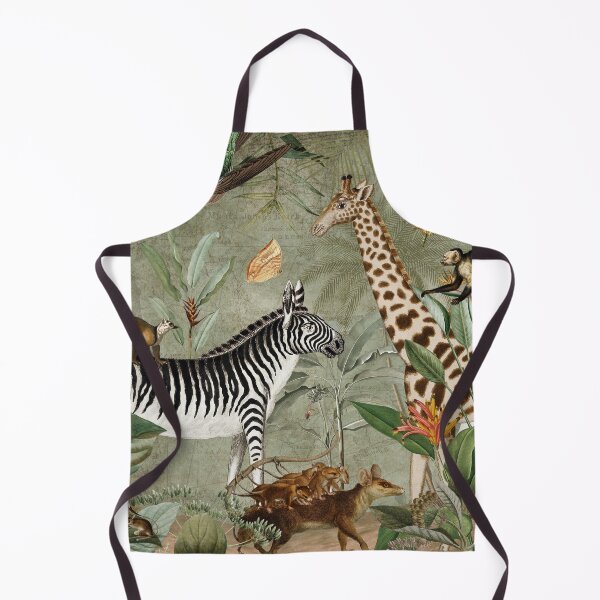Item preview, Vintage Tropical Safari Wildlife Animals Jungle designed and sold by UtArt.