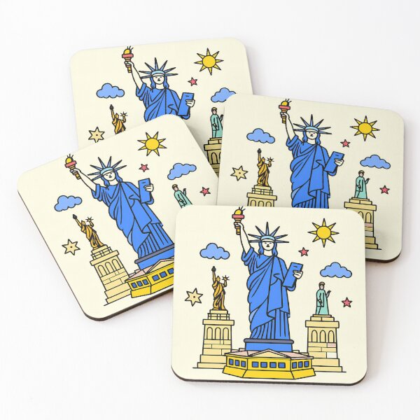 Item preview, Symbol Pop Art United States Statue of Liberty  designed and sold by ART ATTACK ZONE.
