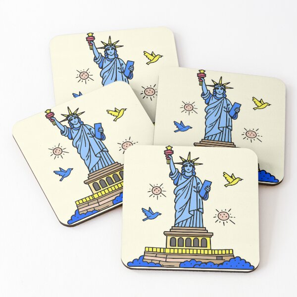 Item preview, Contemporary Pop Art United States Statue of Liberty  designed and sold by ART ATTACK ZONE.