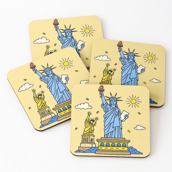 Item preview, Urban Pop Art United States Statue of Liberty  designed and sold by ART ATTACK ZONE.