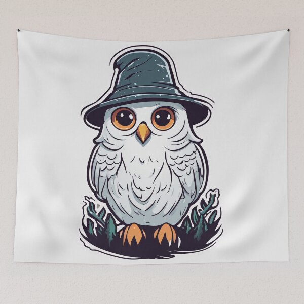 Item preview, Gnome Owl designed and sold by FamiliarPufferfish.