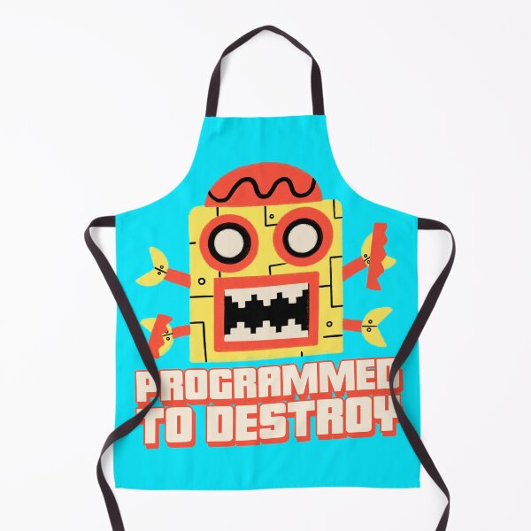 Item preview, Robot Programmed to destroy designed and sold by FunEyeDesign.