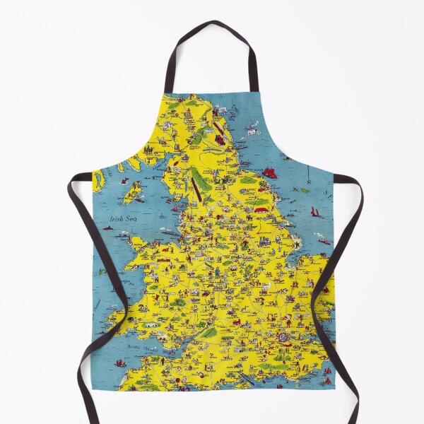 Item preview, The New Pictorial Map of England and Wales designed and sold by colourfind.