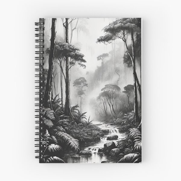 Item preview, sketch of amazon rain forest designed and sold by optimusprime39.