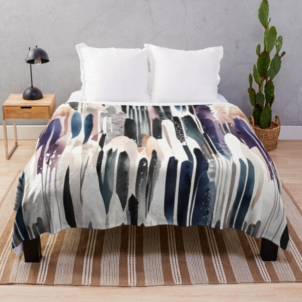 Item preview, Abstract Nature Drip - Modern Textile Design designed and sold by OurBarcode.