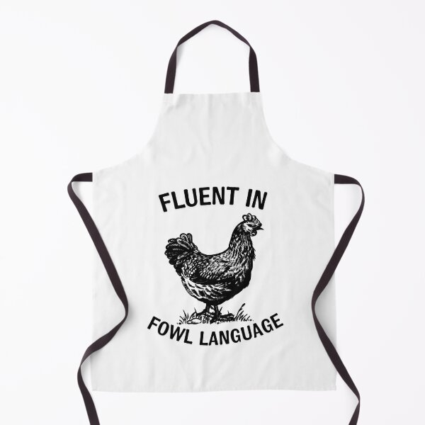 Item preview, Fluent in Fowl Language Chicken Lover Gift Tee designed and sold by MotivaChic.
