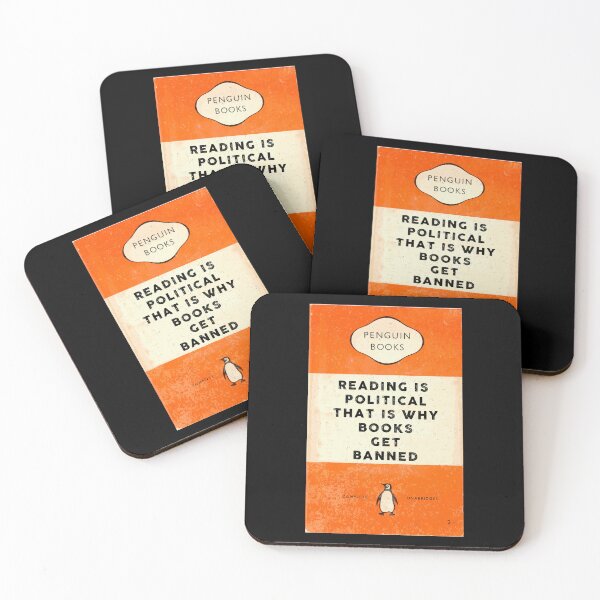 Item preview, Reading is political that is why books get banned designed and sold by remerasnerdas.