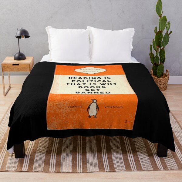 Item preview, Reading is political that is why books get banned designed and sold by remerasnerdas.