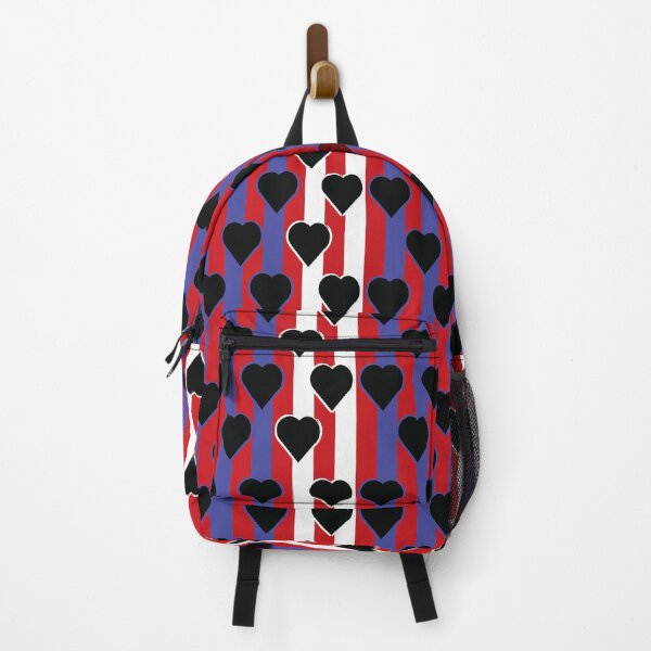 Item preview, Red Valentine Heart-blue-black-red  pattern 23 designed and sold by StudioViArt.