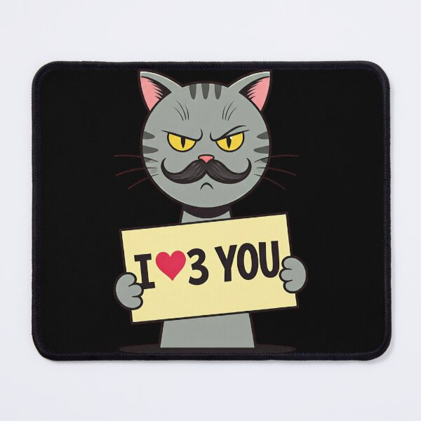 Item preview, Sarcastic Valentines Cat designed and sold by Tw1nsAIArt.